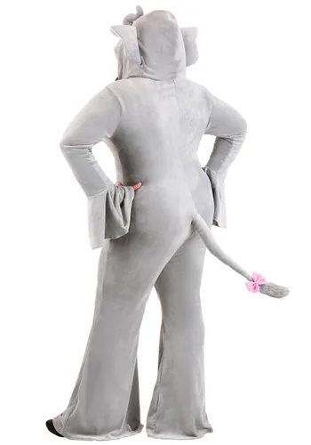 Vista 2 de Disfraz de Elefante Salvaje para Mujer Talla Plus Multicolor