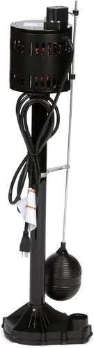 Vista 7 de Star 5CHD ½ HP Bomba de sumidero de pedestal de hierro fundido con interruptor de varilla flotante de encendido/apagado ajustable, bomba de columna