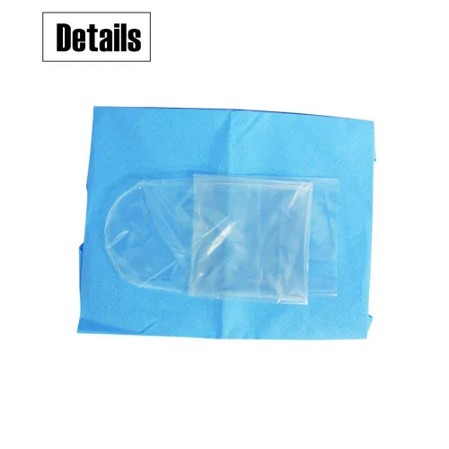 Vista 2 de Cubierta de sonda de ultrasonido – Estéril desechable transparente sin látex, 5 x 48 pulgadas, embalaje individual (20 piezas)