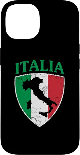 Vista 4 de Italia Flag Crest Italy Italian Family Vintage Distressed Case for iPhone 17