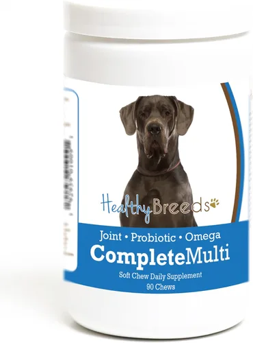 Vista 5 de Healthy Breeds Affenpinscher todo en uno multivitamínico suave masticable 60