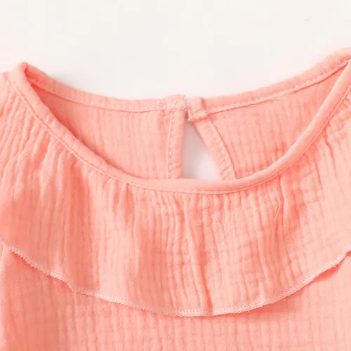 Vista 4 de Ropa de algodón para bebé niña, camiseta de otoño e invierno