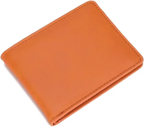 Vista 6 de Cartera de bolsillo frontal para hombre, con bloqueo RFID, S
