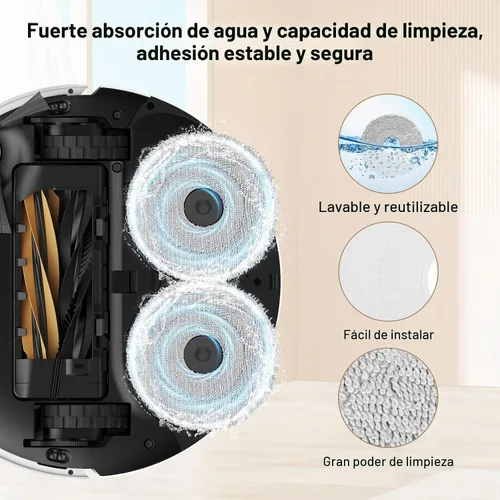 Vista 5 de Juego de 32 accesorios para Mova V50 Ultra, para Dreame X50/L50 Negro para DREAME X50 Ultra Complete