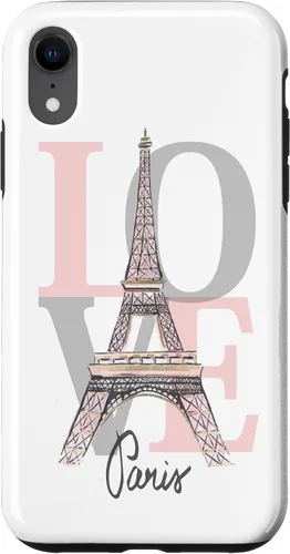 Vista 25 de Funda para iPhone 16 Paris Eiffel Tower - Love Paris Cute Trendy