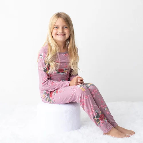 Vista 2 de Baby Pajamas 2pcs Soft Toddler Pajamas Fun Prints - 2T - 10Y