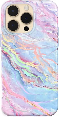 Vista 201 de VELVET CAVIAR Funda Butterfly para iPhone 14, compatible con MagSafe, probada en caídas de 10 pies, mariposas Aurora