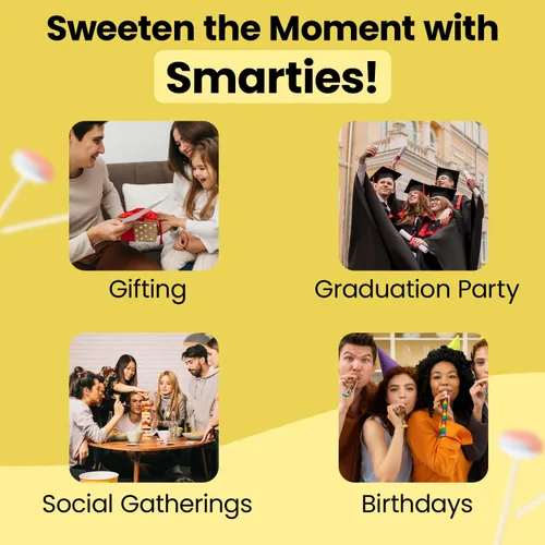 Vista 5 de Smarties Pops, Smarties, 120 unidades, 34 onzas