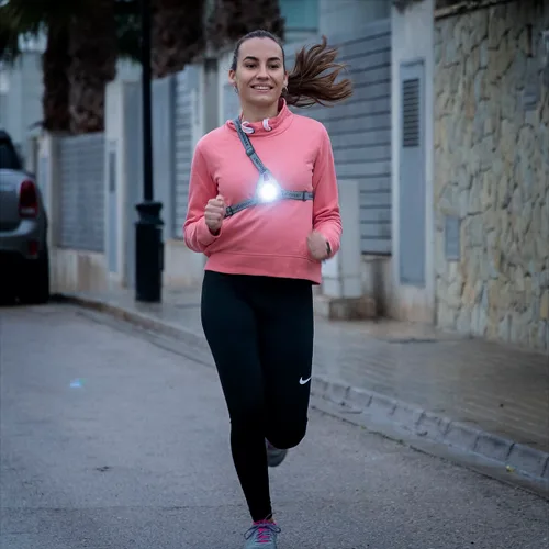 Vista 6 de Arnés Deportivo con Luces LED Safelt InnovaGoods