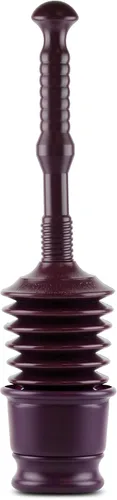 Vista 2 de Master Plunger MP500-B Kit de Desatascador de Inodoro de Baño Resistente con Cubo Corto. Desatascador Multiusos Equipado con Válvula de Liberación