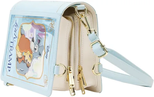 Vista 3 de Loungefly Disney Lady and the Tramp Book Crossbody Bag