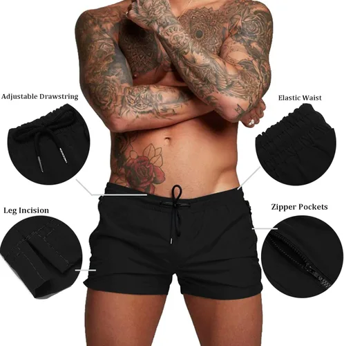 Vista 4 de COOFANDY - Traje de baño para hombre