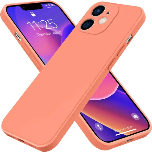 Vista 9 de Funda para iPhone 11, funda de goma de gel de silicona líquida, no amarillenta, funda protectora de silicona multicolor, funda protectora Negro