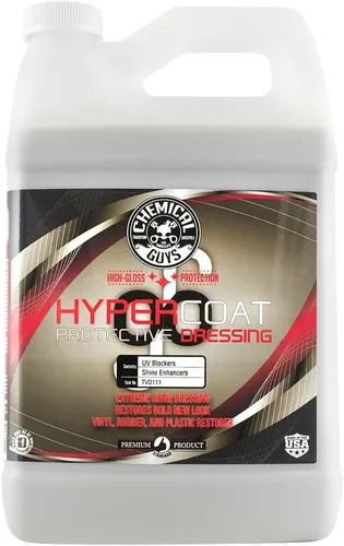 Vista 13 de Chemical Guys G6 HyperCoat - Protector de alto brillo, para vinilo, goma, plástico, neumáticos y molduras, el protector brillante restaura el brillo