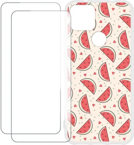Vista 12 de Screen Protector and Case for Pixel 5A 5G - Blue Heart