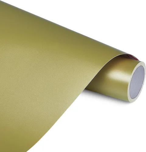 Vista 10 de ANT Vinilo adhesivo permanente dorado de 12 pulgadas x 10 pies para proyectos de bricolaje, calcomanías, calcomanías, todo tipo de clima, a prueba