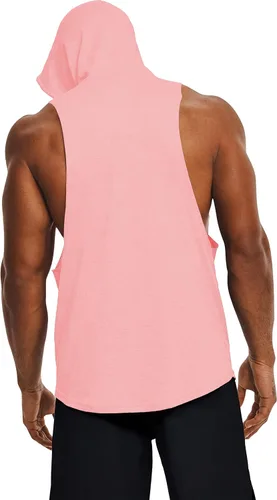 Vista 2 de Icon Cut Off - Sudaderas con capucha para hombre, camisetas sin mangas para entrenamiento