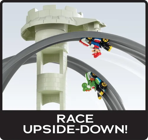 Vista 5 de Juego de circuitos Hot Wheels Mario Kart Lite Track Set