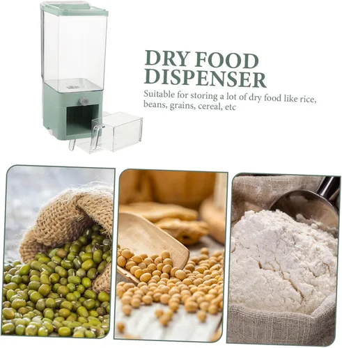 Vista 4 de Almacenamiento hermético de la encimera del dispensador 3.75l del arroz de los Pp del alto grado del dispensador del cereal