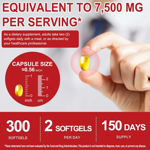 Vista 7 de Cápsulas blandas de extracto de ajo envejecido - 7,500 mg de fuerza equivalente (concentrado 15:1) - Apoya la salud del corazón, la circulación