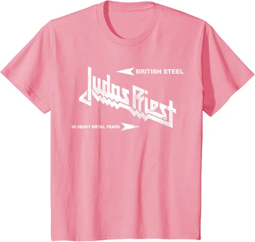 Vista 35 de Judas Priest Camiseta British Steel Negro