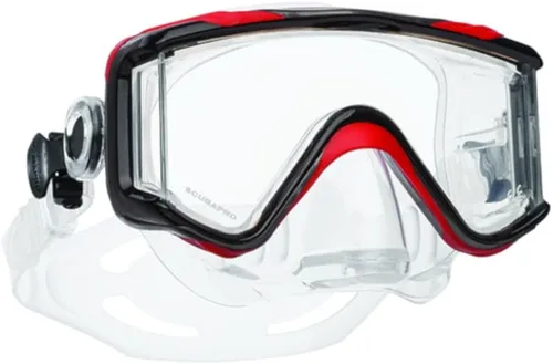 Vista 8 de SCUBAPRO Máscara de buceo Crystal VU Plus con válvula de purga