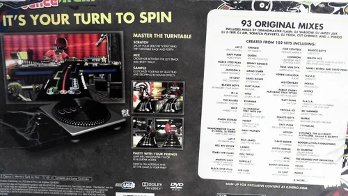 Vista 3 de PS2 DJ Hero Bundle with Turntable