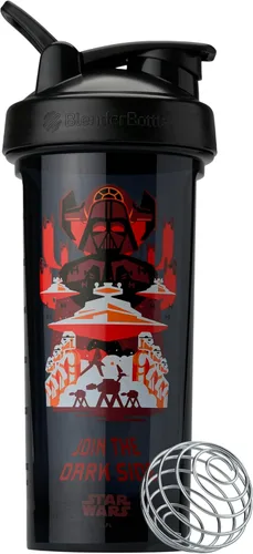 Vista 20 de BlenderBottle DARK KNIGHT (Batman) Pro28-28-oz. - A todo color rojo/negro