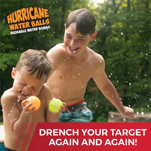 Vista 5 de Prime Time Toys Hurricane - Pelotas de agua reutilizables