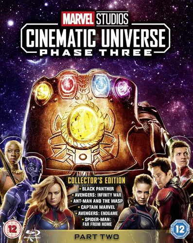 Vista 3 de Marvel Studios Cinematic Universe Phase Three - Part Two Blu-ray 2019 Region Free