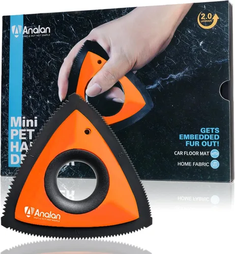 Vista 10 de Analan - Removedor miniatura de pelo de mascotas, de gato o de perro. Cepillo para limpiar las telas del auto, el sofá, el hogar Deep Cleaning