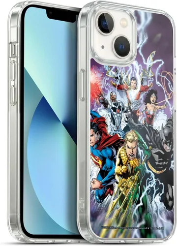 Vista 37 de Head Case Designs Funda de gel con licencia oficial de la Liga de la Justicia DC Comics #10 Darkseid War Comic Book Cover