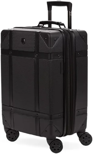 Vista 6 de SwissGear 7739 Maleta rígida con ruedas giratorias, color rubor, juego de 2 piezas (19/26)