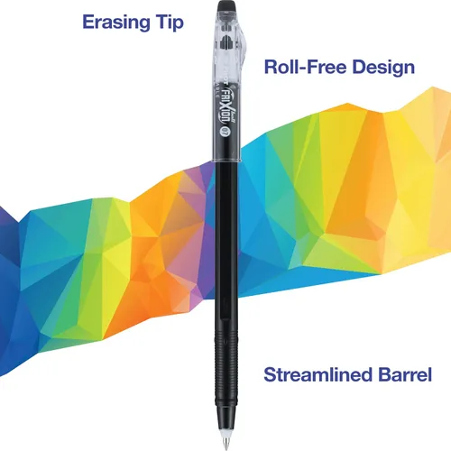 Vista 4 de PILOT FriXion ColorSticks - Bolígrafos de tinta de gel borrables, punta fina