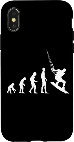 Vista 4 de iPhone 15 Kitesurf Evolution Kitesurfing Kitesurfer Funny Case