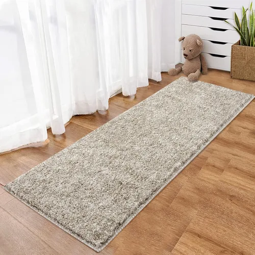 Vista 12 de WESTLOOM Alfombra de pasillo de 2 x 8 pies, alfombra de pelo de alta calidad, antideslizante, no desprende pelusa, alfombra gruesa para sala