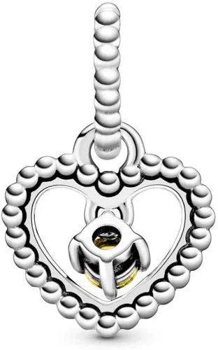Vista 2 de PANDORA Colgante de plata de ley 925 con cuentas de cristal de cumpleaños