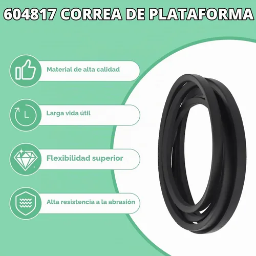 Vista 6 de 604817 - Cinturón de cubierta compatible con Hustler Raptor SD 54", 5/8