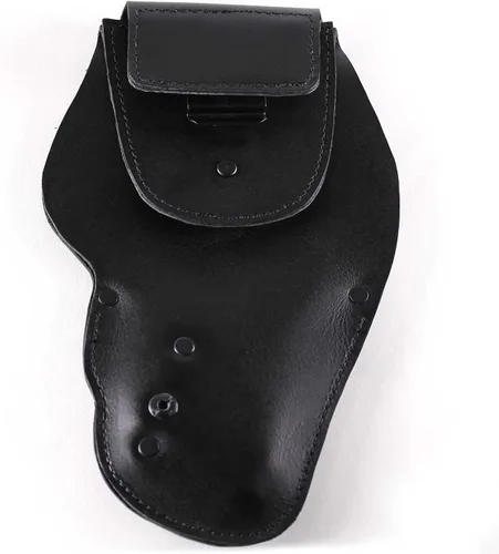 Vista 13 de Urban Carry LockLeather Funda G3 Holster - Diseño híbrido de cuero/polímero para ocultación óptima Disponible en tamaños Cadete, Trooper, Teniente