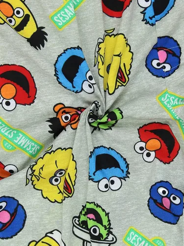 Vista 6 de Sesame Street Elmo Cookie Monster Junior - Pantalones de pijama para mujer