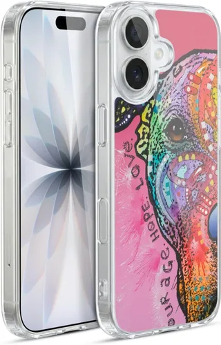 Vista 329 de Oficial Dean Russo perros 3 suave funda de Gel para Apple Iphone 7 Plus/8 Plus, Amy