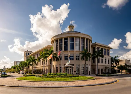 Vista 2 de Noah Jigsaw Puzzle Doral City Hall Miami Florida USA 1000 Pieces