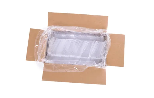 Vista 2 de Daxwell Cucharas de plástico, poliestireno pesado estándar, transparente, A10000864 (caja de 1,000)