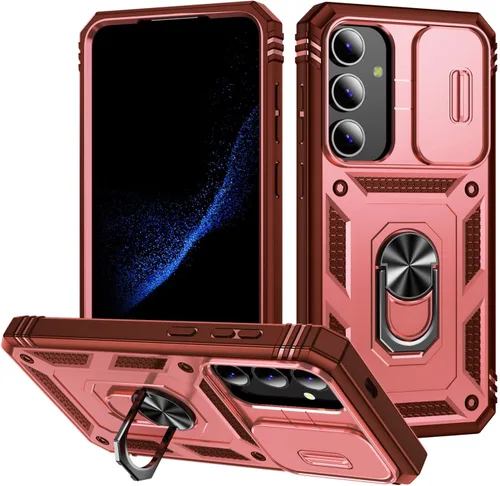 Vista 9 de Funda para Galaxy Note 20 Ultra, a prueba de golpes, resistente a los impactos con cubierta protectora de lente deslizante para Samsung Galaxy Note