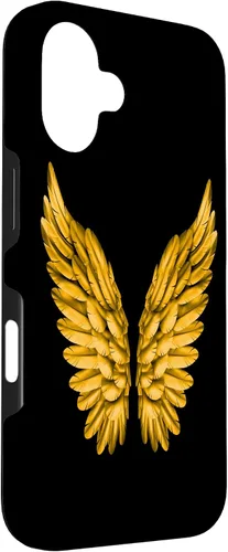 Vista 3 de Funda de ángel para iPhone 16 con alas de ángel Freedom Guardian para hombres y mujeres