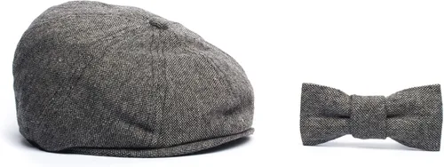 Vista 63 de Born to Love Gorro de conductor a rayas para niños pequeños