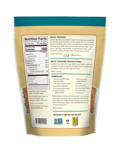 Vista 2 de Trigo bulgur Bob´s Red Mill