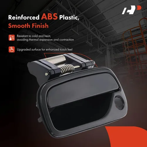 Vista 3 de A-Premium Manija de puerta exterior delantera izquierda del lado del conductor compatible con Toyota Tundra 2000-2003, Tundra 2004-2006 Pastilla