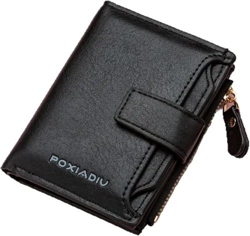 Vista 6 de Cartera pequeña, Negro, PU