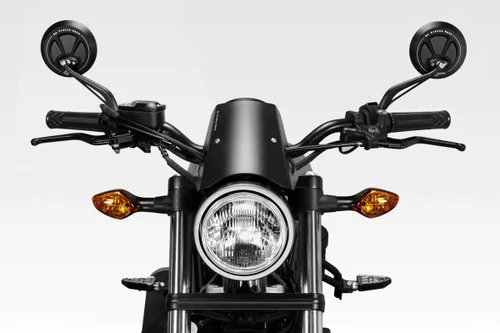 Vista 2 de CMX500 / CMX300 Rebel 2017/19 - Kit Parabrisas 'Exential' (S-0799) - Carenado de aluminio para parabrisas - Sujetadores de hardware incluidos